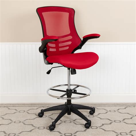 drafting chair with arms